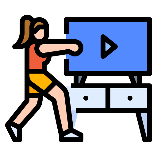 Workout fitness home workout icon Workout fitness home workout icon