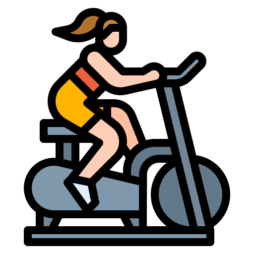 Workout machine fitness physical activity cardio icon