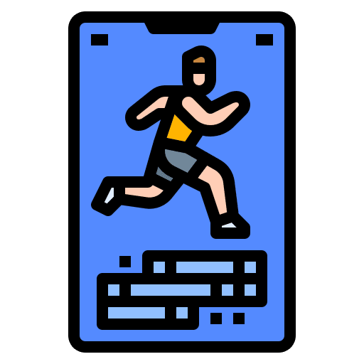 Application schedule healthy fitness icon Application schedule healthy fitness icon