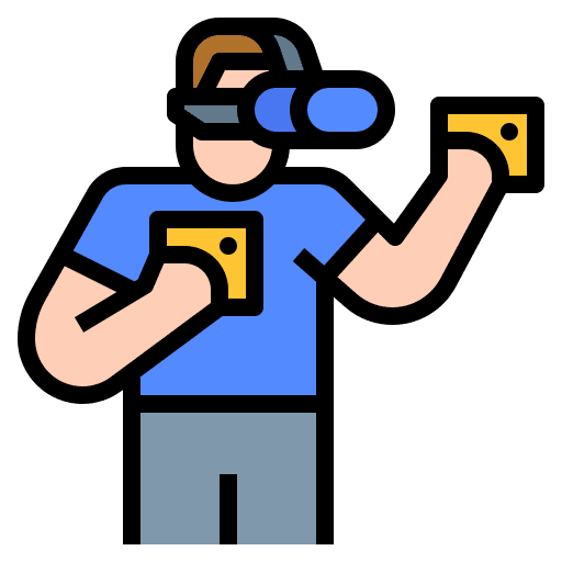 Virtual reality glasses sport workout fitness icon Virtual reality glasses sport workout fitness icon