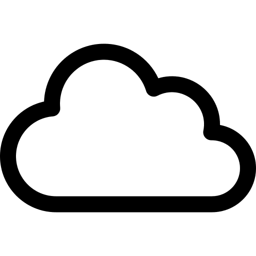 Cloud cloud cloudy cloud computing icon