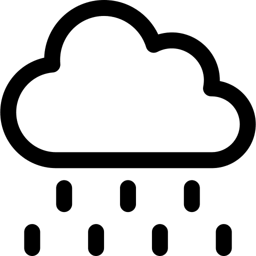 Rain rain meteorology forecast icon Rain rain meteorology forecast icon