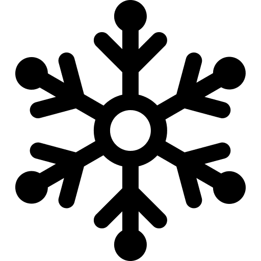 Snow weather winter snowflake icon Snow weather winter snowflake icon