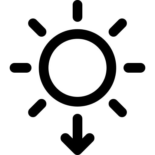 Sunset sun weather travel icon Sunset sun weather travel icon