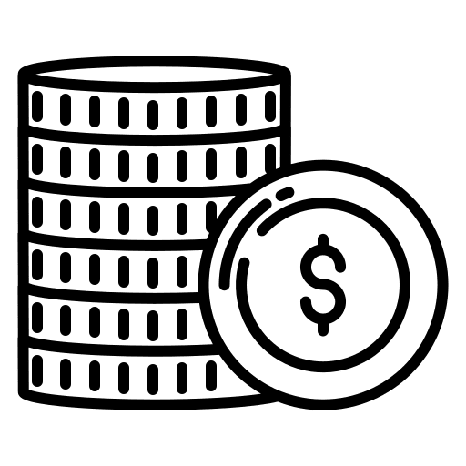 Money dollar money business icon