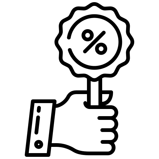 Offer price sale bargain icon