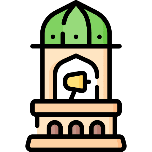 Mosque cultures muslim speaker icon