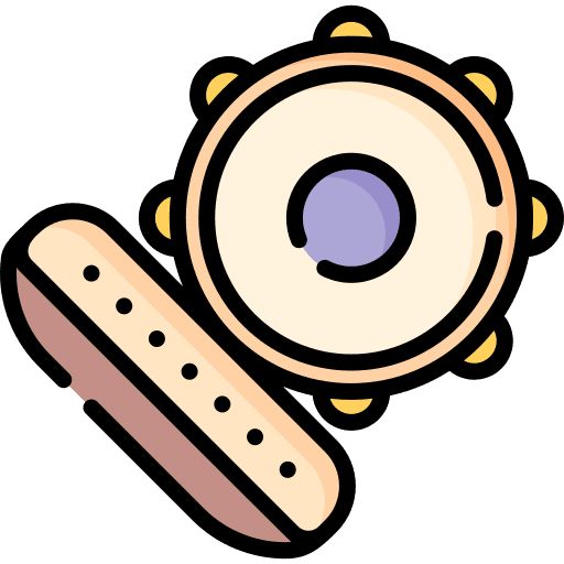 Tambourine tambourine music percussion instrument icon