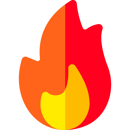 Fire burn nature popular icon