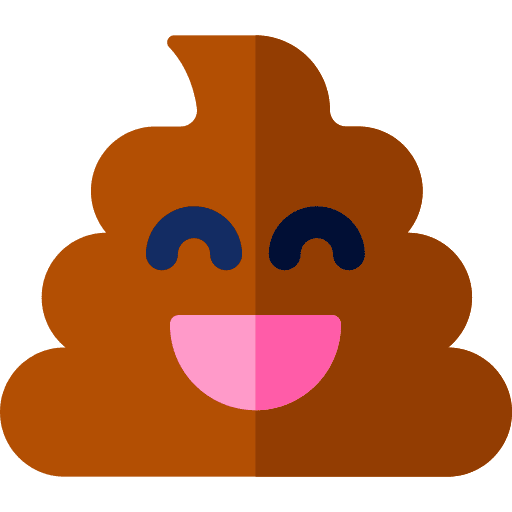 Poop shit poop emoji icon