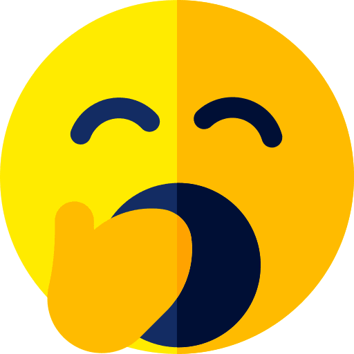 Sleep expression smileys face icon Sleep expression smileys face icon