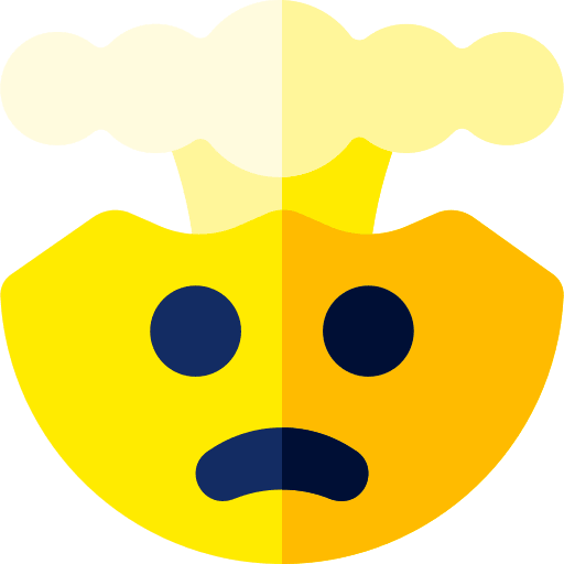 Bomb feeling emotion emoji icon Bomb feeling emotion emoji icon