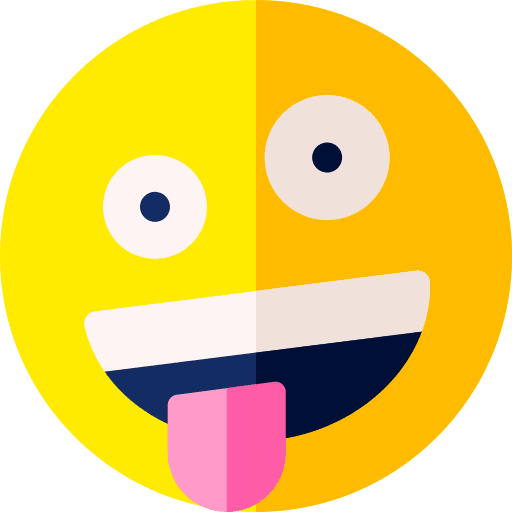 Crazy emoji tongue out emoticon icon Crazy emoji tongue out emoticon icon