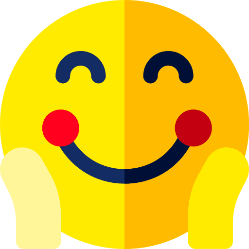 Happy smileys face feeling icon Happy smileys face feeling icon