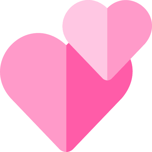 Heart shape love couple icon Heart shape love couple icon