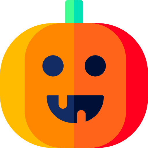 Pumpkin fear emoticon smiley icon Pumpkin fear emoticon smiley icon