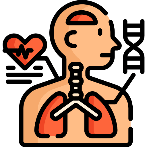 Physiology education body physiology icon