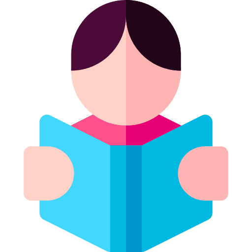 Reader education people user icon