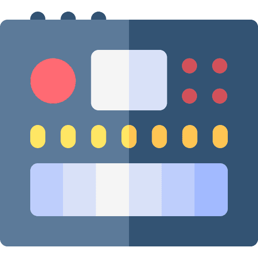 Drum machine instrument musical instrument drum machine icon