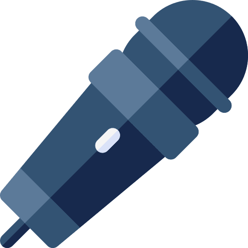 Microphone electronics singer voice icon Microphone electronics singer voice icon