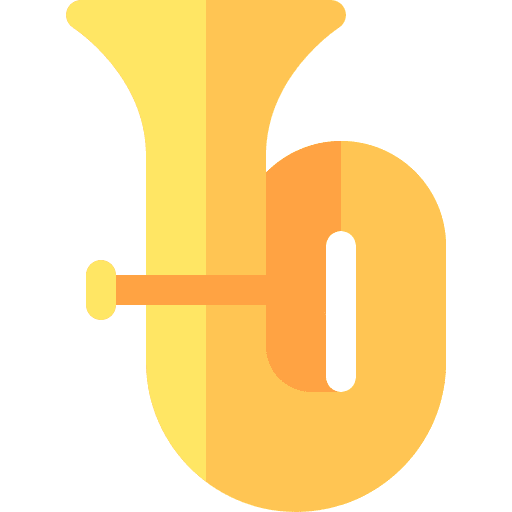 Tuba wind instrument tuba music and multimedia icon Tuba wind instrument tuba music and multimedia icon