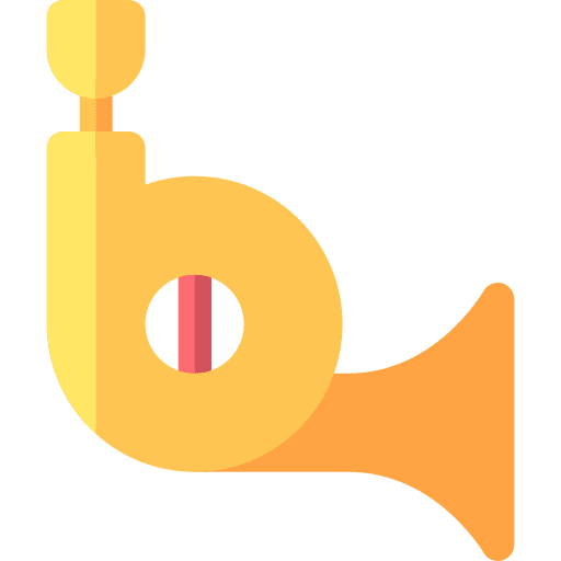 French horn music and multimedia musical instrument french horn icon French horn music and multimedia musical instrument french horn icon