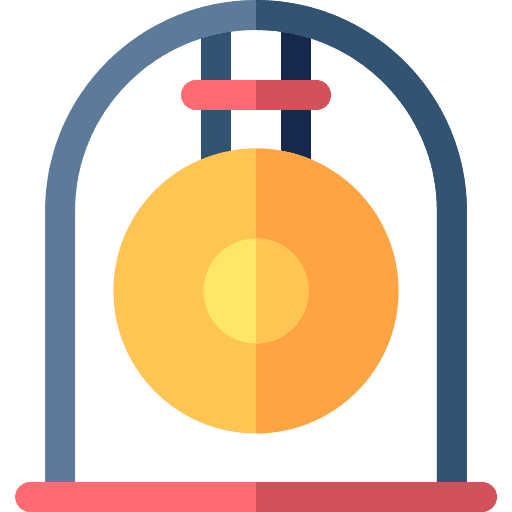 Gong oriental musical instrument music icon Gong oriental musical instrument music icon