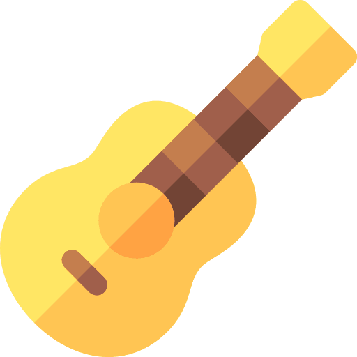 Guitar string instrument musical instrument orchestra icon Guitar string instrument musical instrument orchestra icon