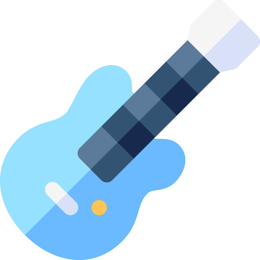 Bass guitar rock music musical instrument icon Bass guitar rock music musical instrument icon