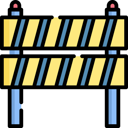 Barrier traffic barrier no entry road sign icon Barrier traffic barrier no entry road sign icon