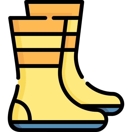 Boots protection security shoes icon Boots protection security shoes icon