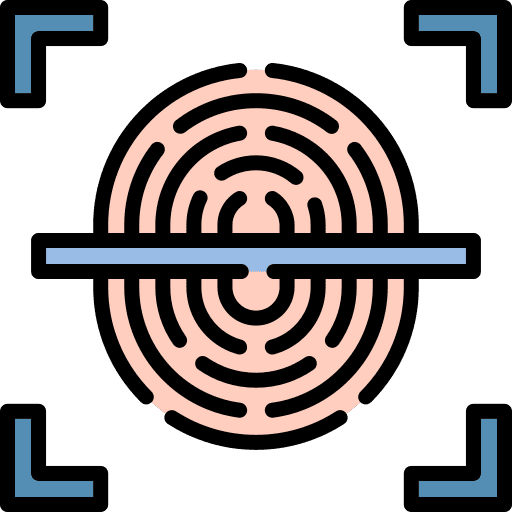 Fingerprint scan ui fingerprint scan electronics icon Fingerprint scan ui fingerprint scan electronics icon