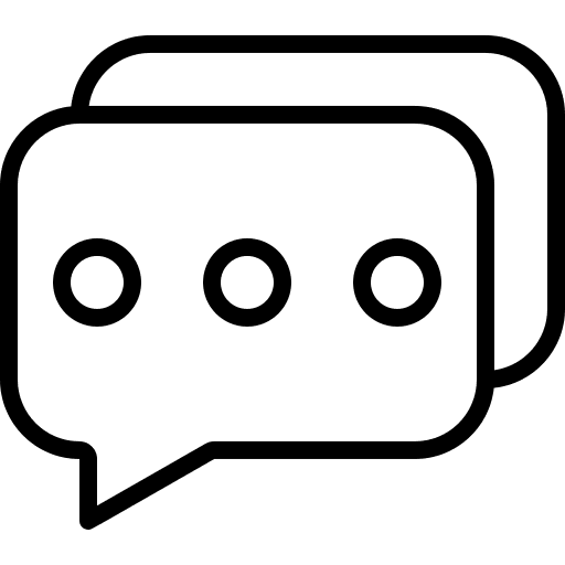 Chat bubble conversation chat bubble dialog icon Chat bubble conversation chat bubble dialog icon