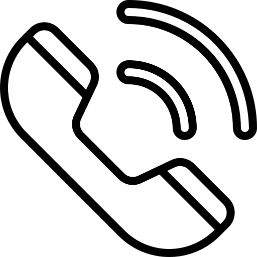 Phone call communications interface communication icon Phone call communications interface communication icon