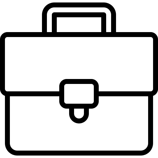 Briefcase bag suitcase business and finance icon Briefcase bag suitcase business and finance icon