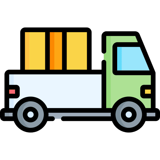 Pick up truck pickup car transport pick up truck icon