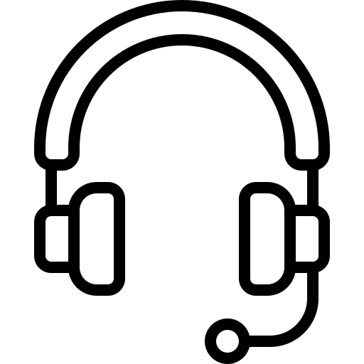 Support customer support headphones technical support icon Support customer support headphones technical support icon
