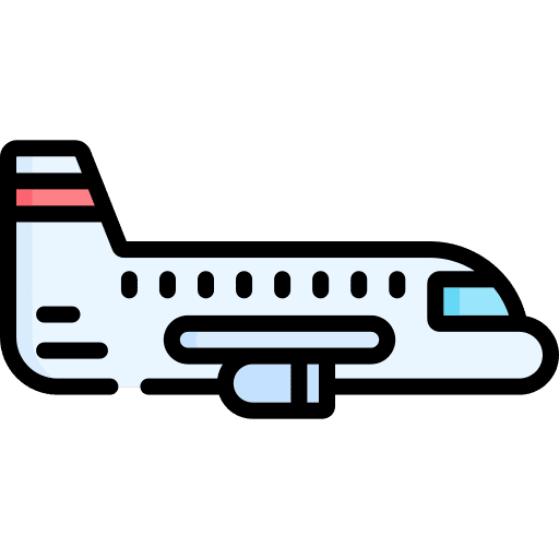 Airplane transport transportation aeroplane icon