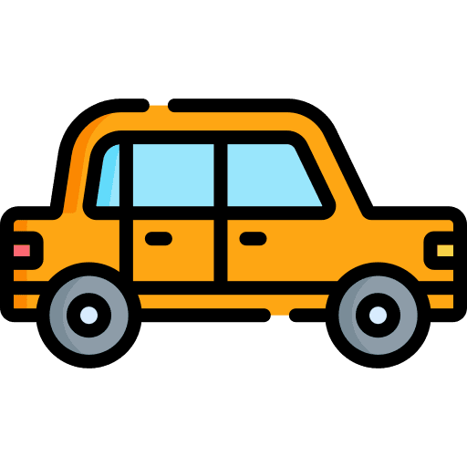 Car vehicle automobile transportation icon