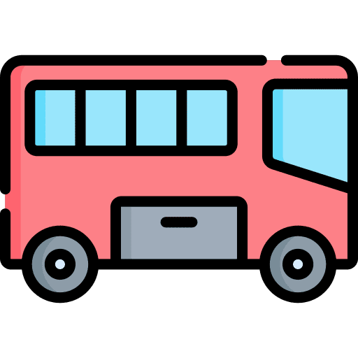 Bus bus public transport vehicle icon