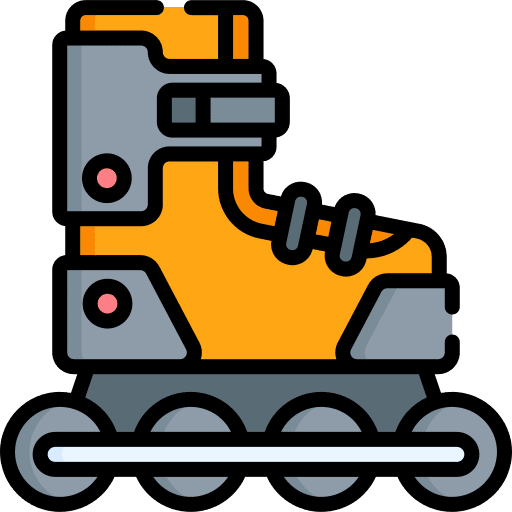 Roller skate fashion sports hobbies icon