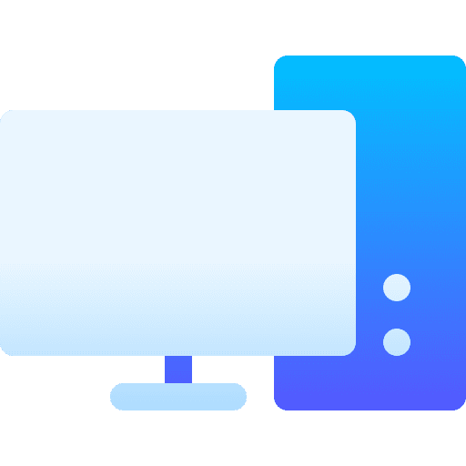Computer screen computer keyboard icon
