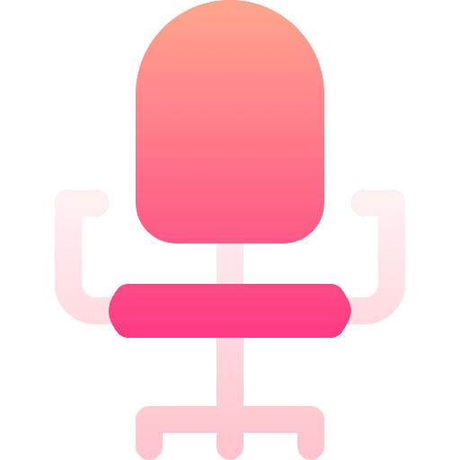 Desk chair sitting office chair furniture and household icon Desk chair sitting office chair furniture and household icon