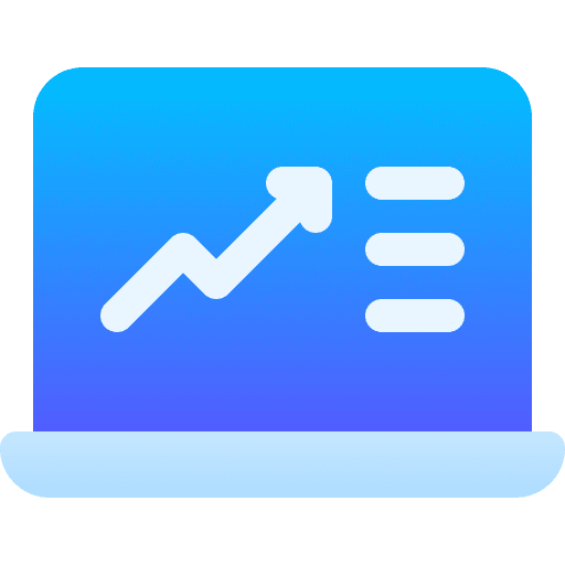 Laptop digital computer tools and utensils icon