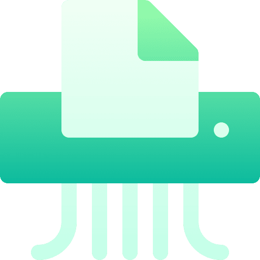 Paper shredder electronics paper shredder machine icon Paper shredder electronics paper shredder machine icon