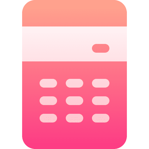 Calculator business and finance calculator technology icon Calculator business and finance calculator technology icon