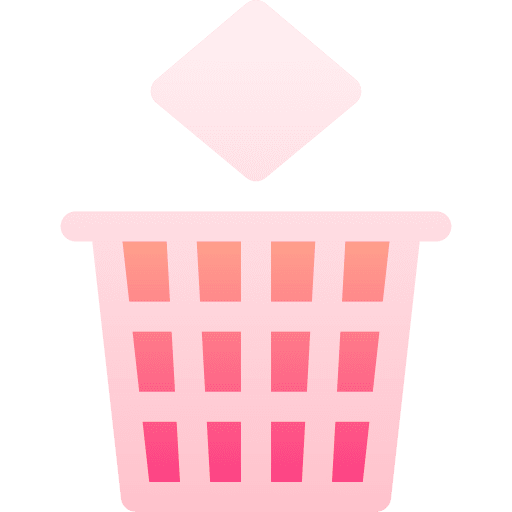 Trash basket garbage furniture and household icon Trash basket garbage furniture and household icon