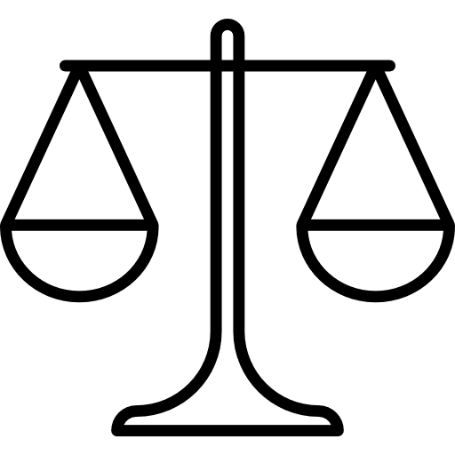 Weight balance kilograms symbol weights icon