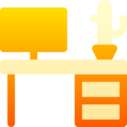 Workplace lamp workspace worker icon Workplace lamp workspace worker icon