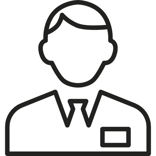 Broker actions buy businessman icon